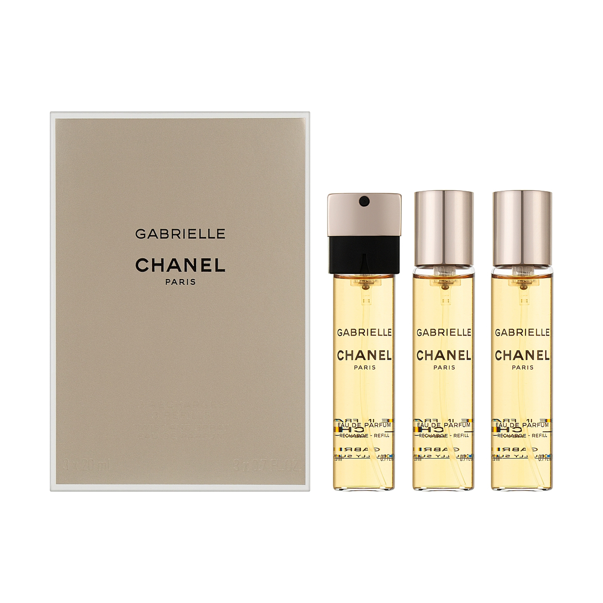 Парфумований набір жіночий Chanel Gabrielle (парфумована вода, 3*20 мл)
